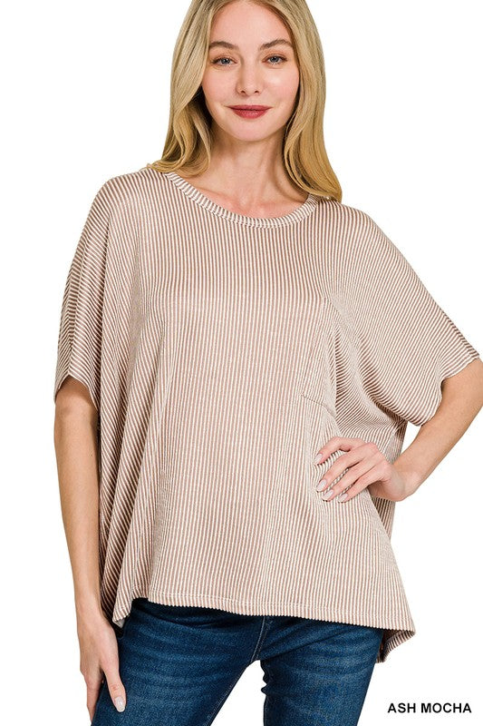 The Kori Top in Ash Mocha