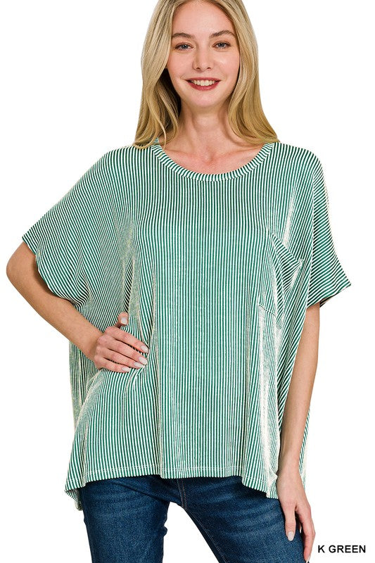 The Kori Top in Kelly Green