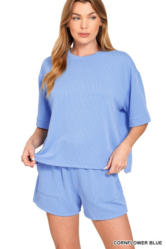 The Best Seller Set in Cornflower Blue