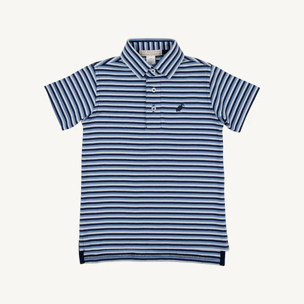 Prim & Proper Polo in Sumner County Stripe