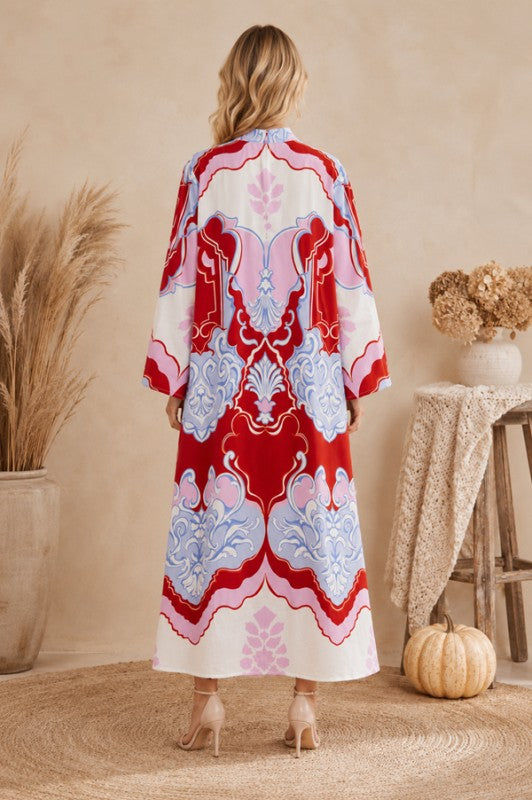 The Bella Rose Maxi Dress