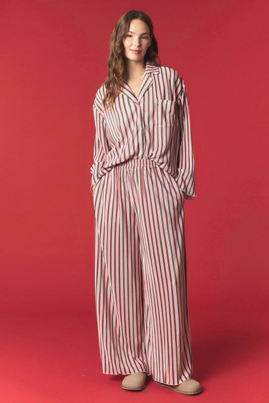 The Candy Cane Lane Pajama Set