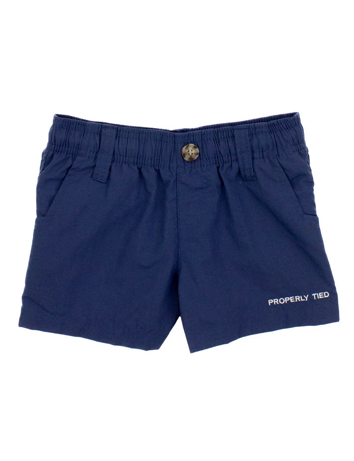Boys Mallard Short-River Blue
