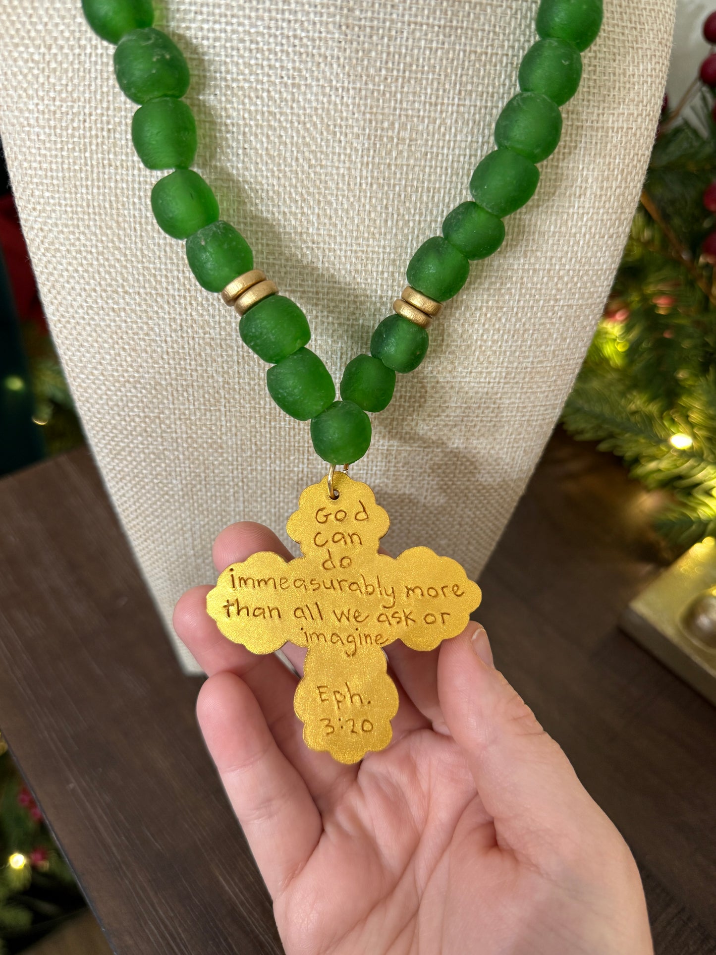 Green African Glass with Susie Cross