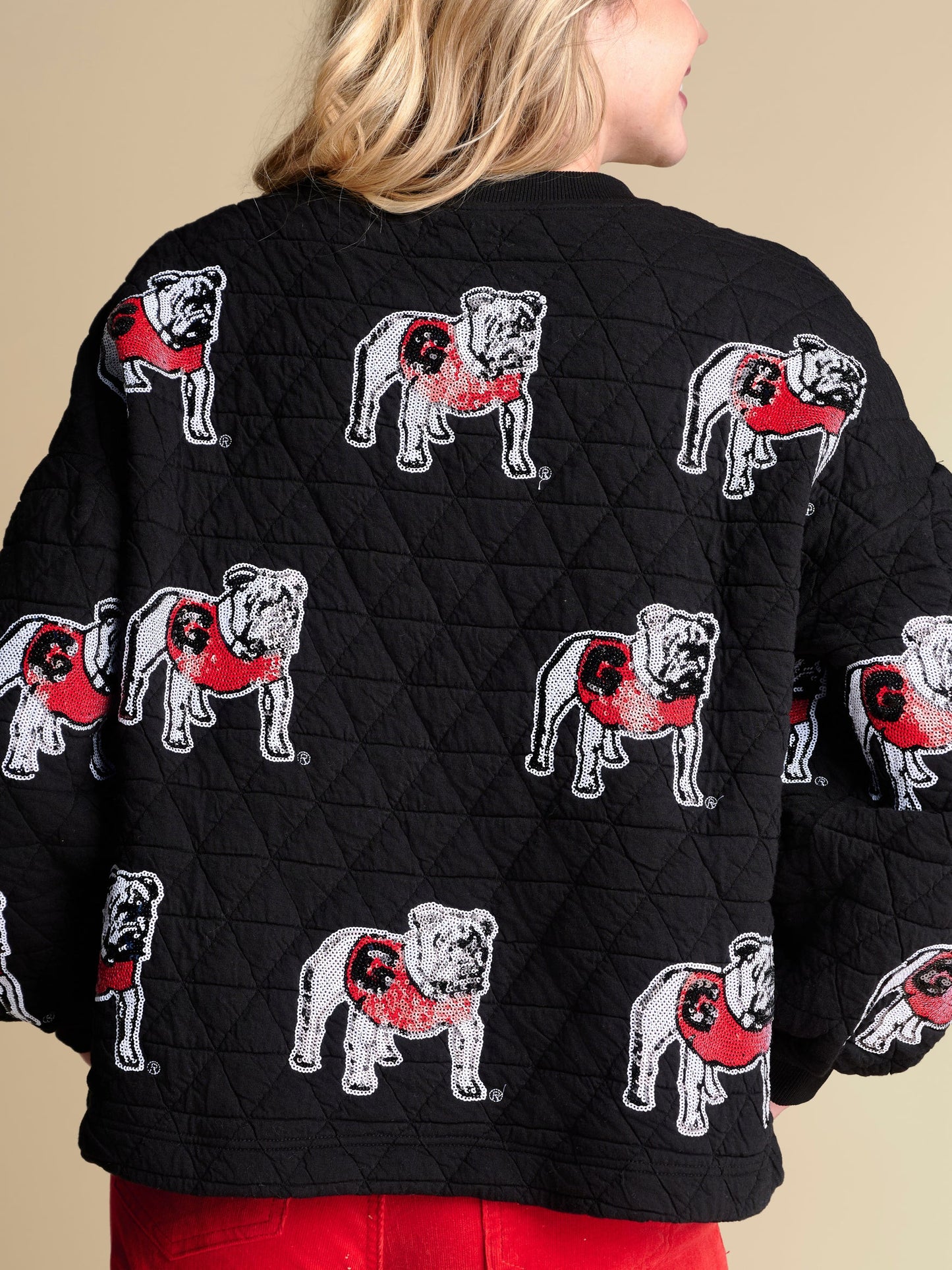 Stewart Simmons Campus Quilted Georgia Pullover