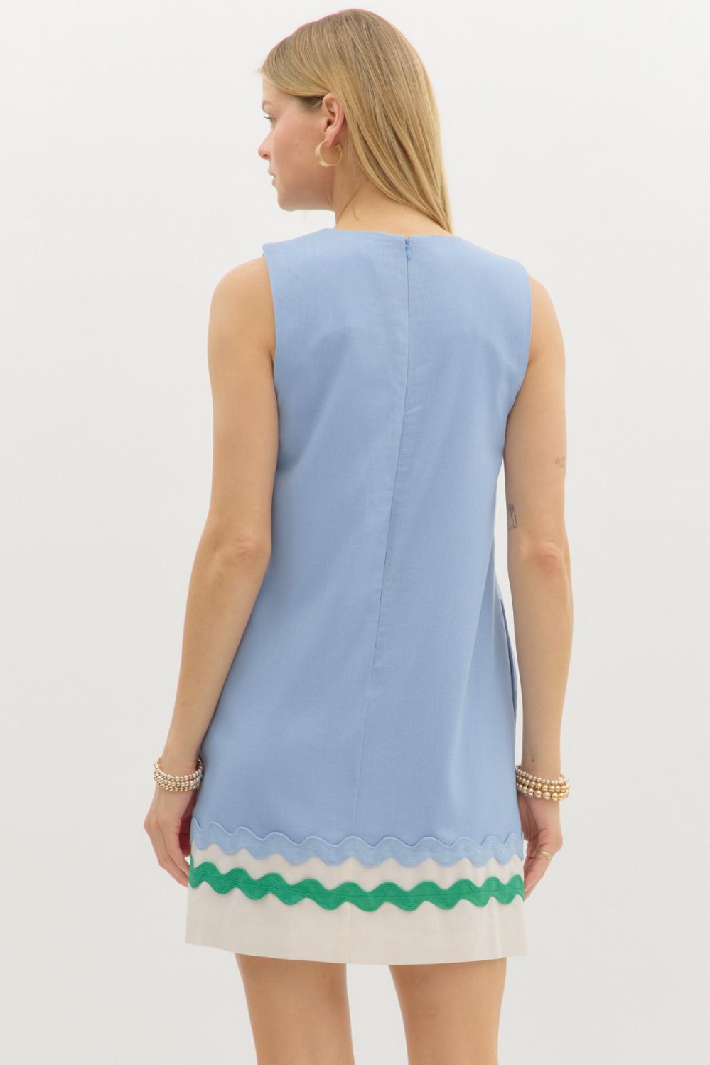 Preppy in RicRac Dress