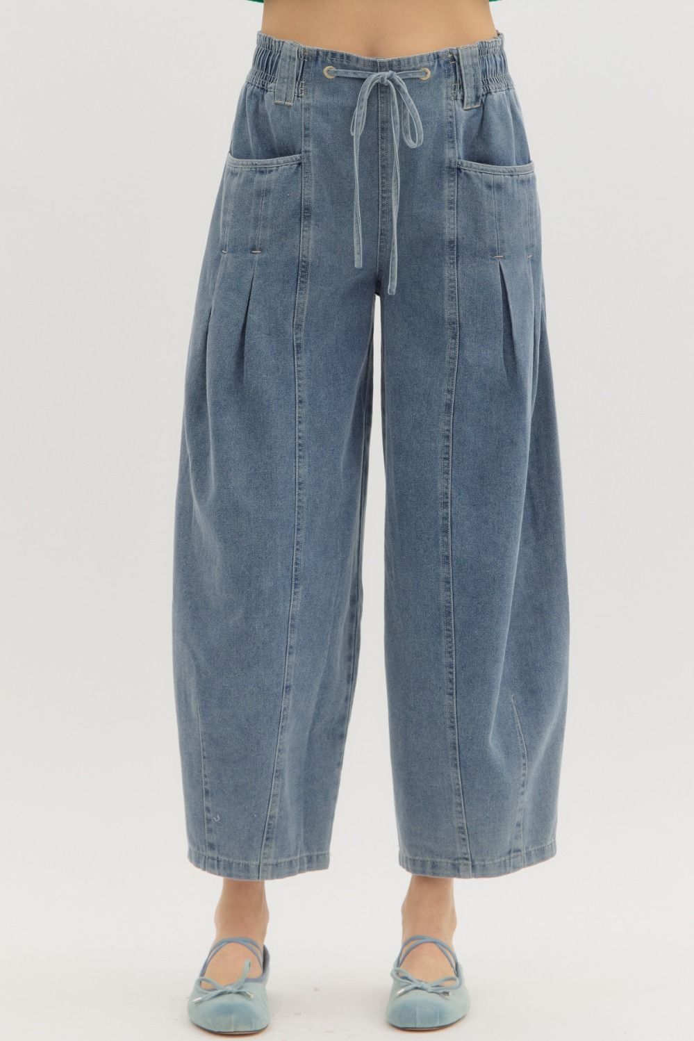 The Tara Barrel Jeans