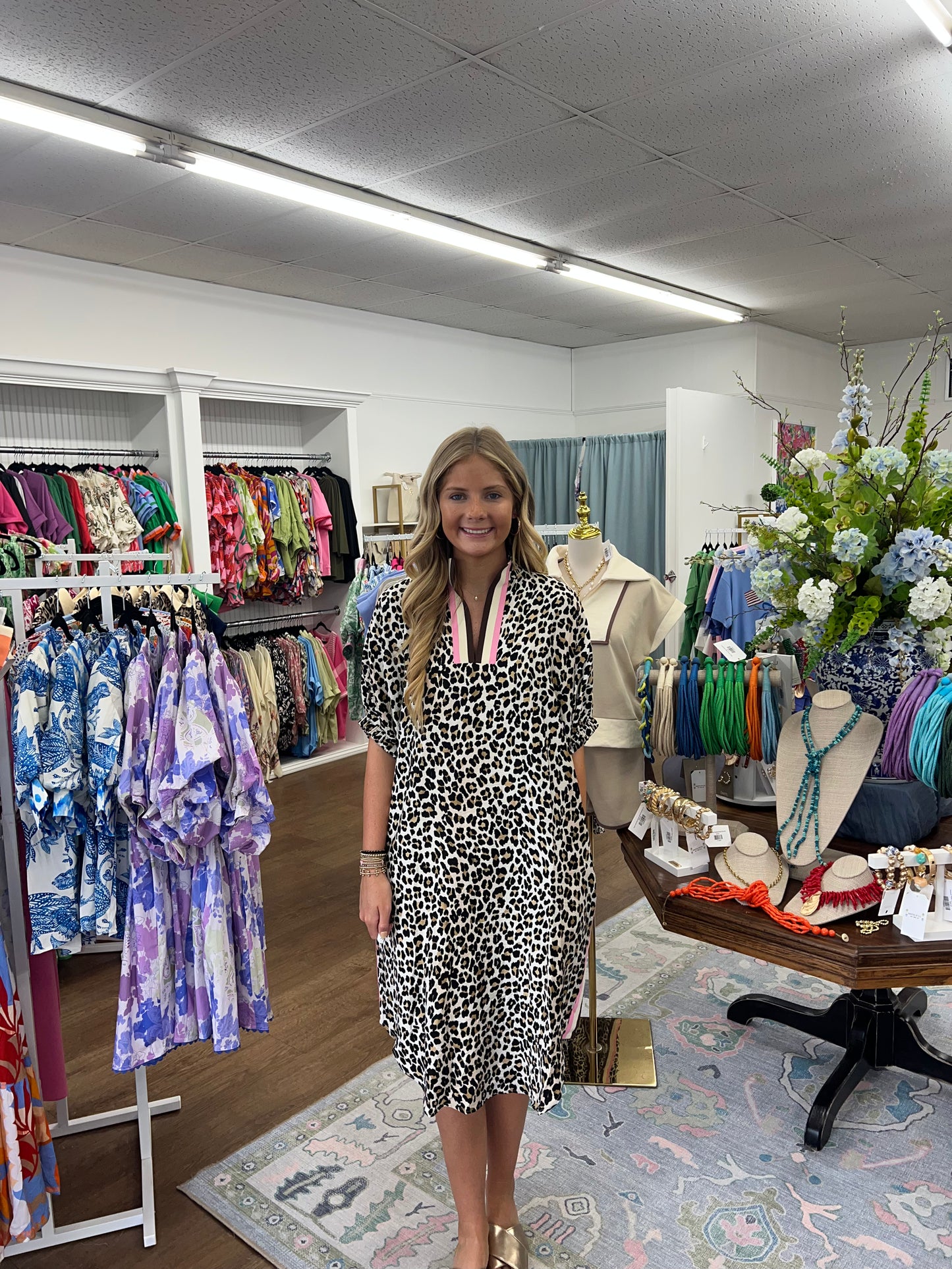 Spotted Leopard Midi