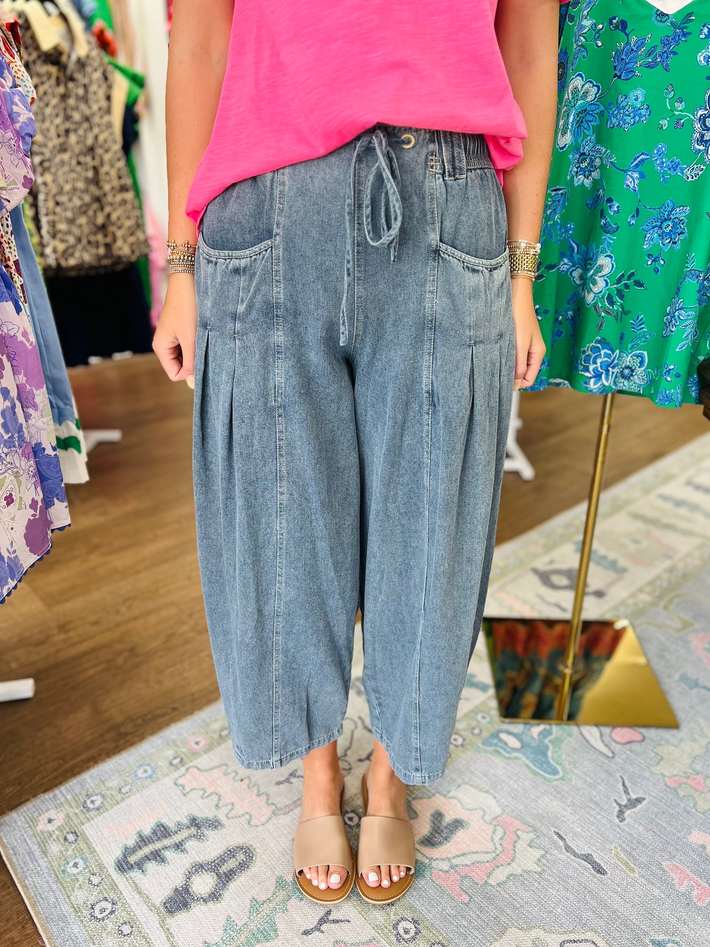 The Tara Barrel Jeans