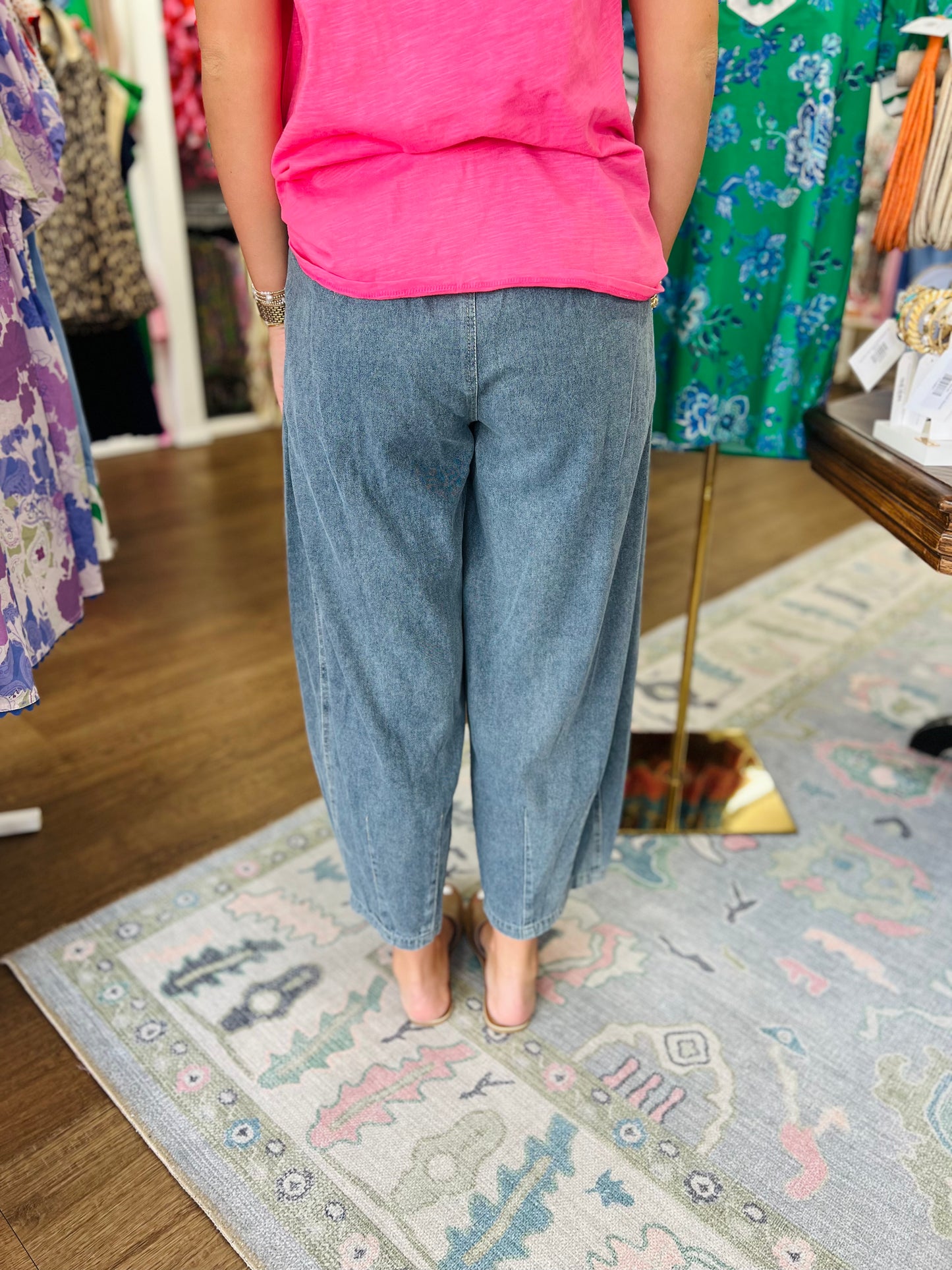 The Tara Barrel Jeans