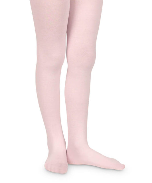 Jefferies Socks Smooth Microfiber Nylon Tights 1 Pair-Pink