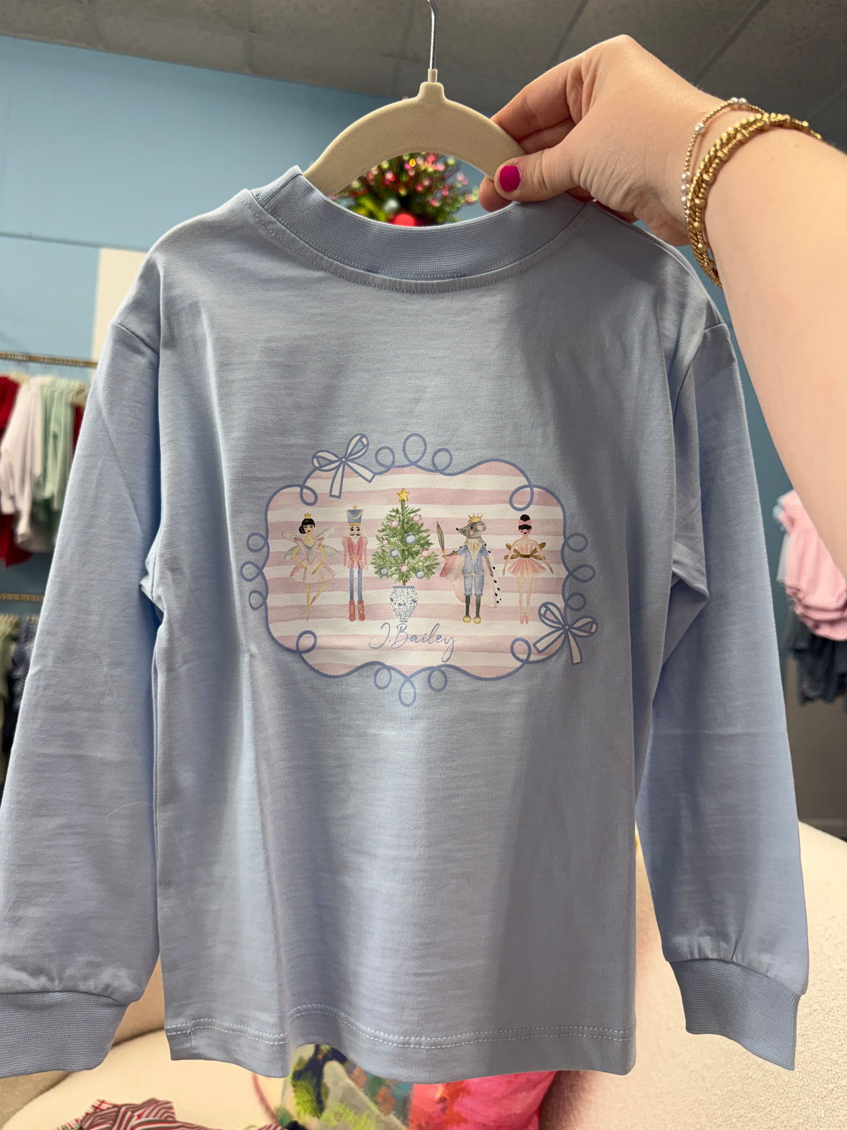 J Bailey Long Sleeve Nutcracker Tshirt